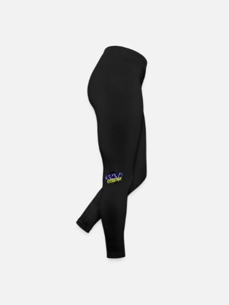 sayings birthday present idea - Frauen Jersey Leggings - Schwarz - Rechts