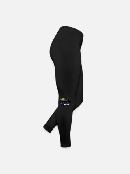 dancing penguin christmas little penguin - Frauen Jersey Leggings - Schwarz - Rechts