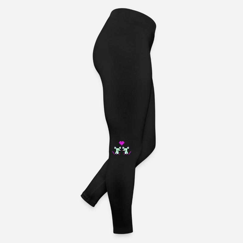 pixel mäuse Frauen Jersey Leggings