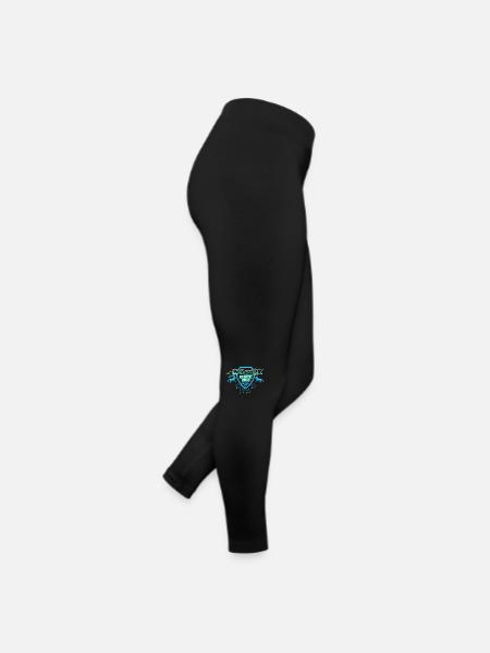 1980 - Legging en jersey Femme - noir - Droite