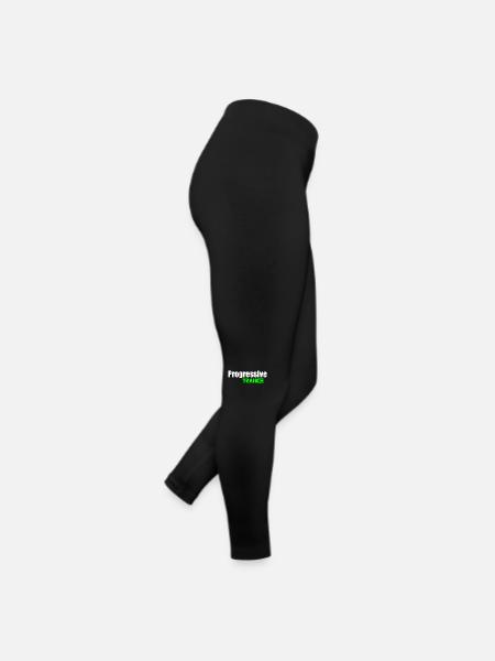 Progressive trance quote - Women’s Jersey Leggings - black - Right