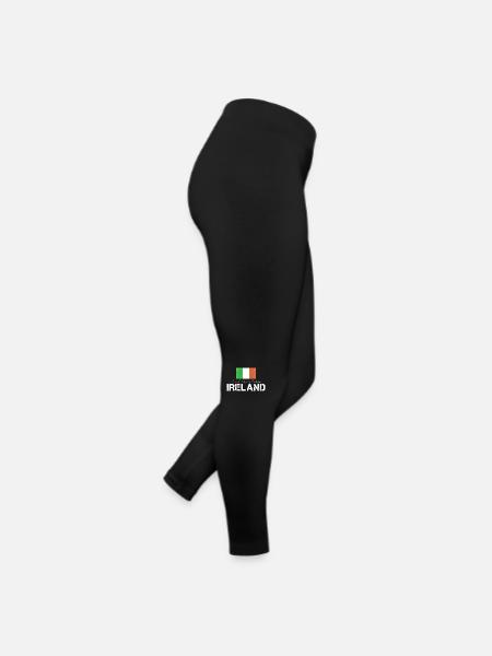 Ireland Ireland Irish flag - Women’s Jersey Leggings - black - Right
