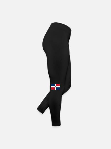 Dominican Republic - Women’s Jersey Leggings - black - Right
