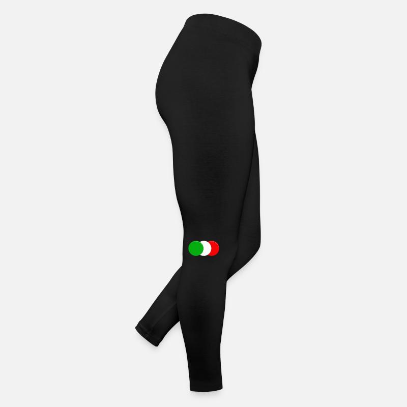 Drapeau italien Legging en jersey Femme
