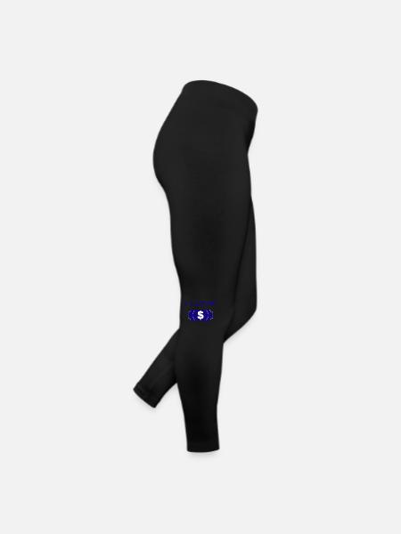 Bitcoin Trading Crypto Aktien - Frauen Jersey Leggings - Schwarz - Rechts