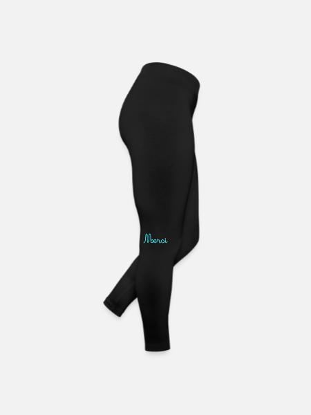 MERCI. MAÎTRESSE. MAÎTRE. MERCI MAÎTRESSE. MAITRE - Legging en jersey Femme - noir - Droite