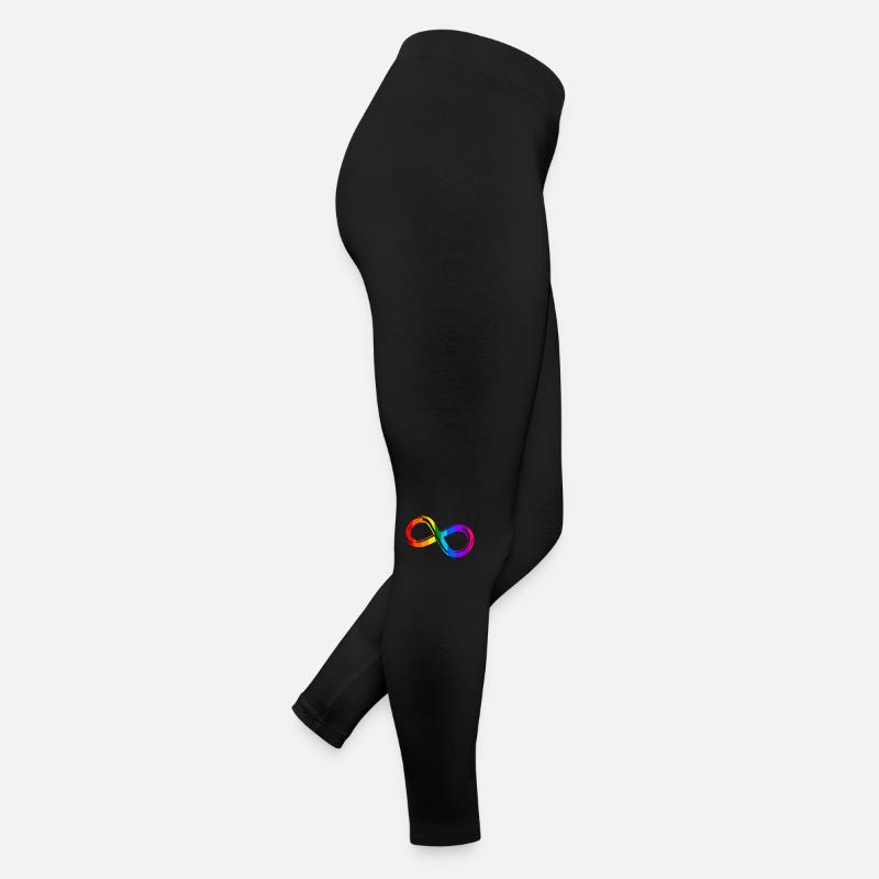 Different, Not Less – Autism Acceptance - Women’s Jersey Leggings - black