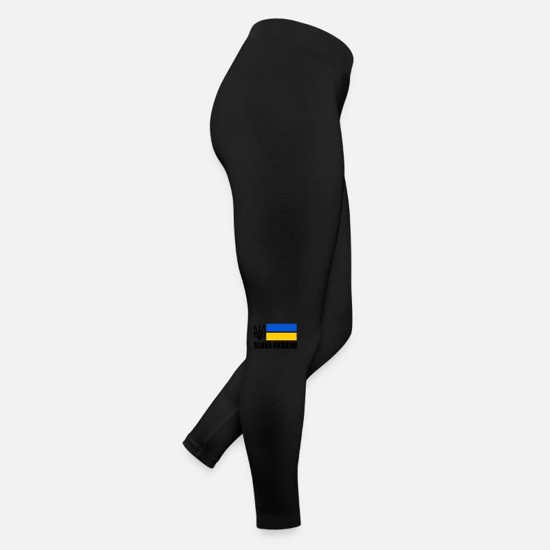 Ukraine Frauen Jersey Leggings