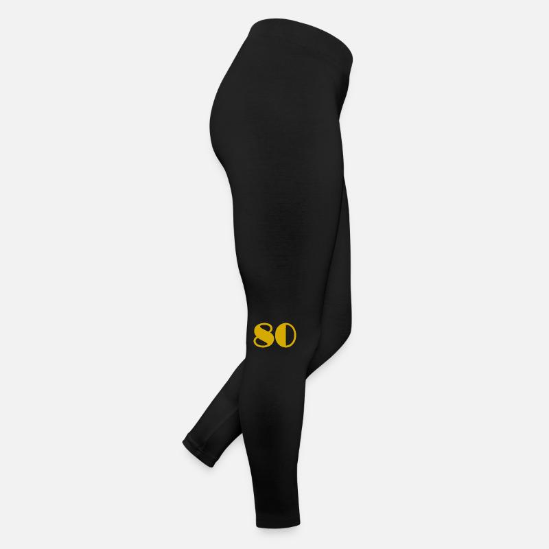 80. 80 ANS. 80e ANNIVERSAIRE. ANNIVERSAIRE 80 ANS. Legging en jersey Femme