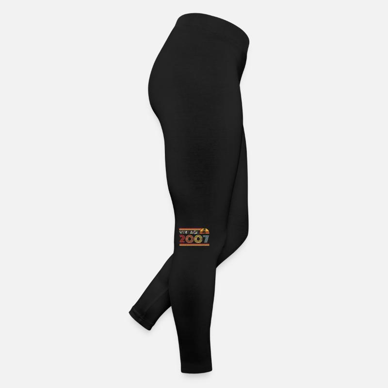 2007 Limited Edition Geburtstag Outfit 2007 vintag Frauen Jersey Leggings