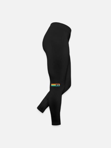 Camping-car camping-car - Legging en jersey Femme - noir - Droite