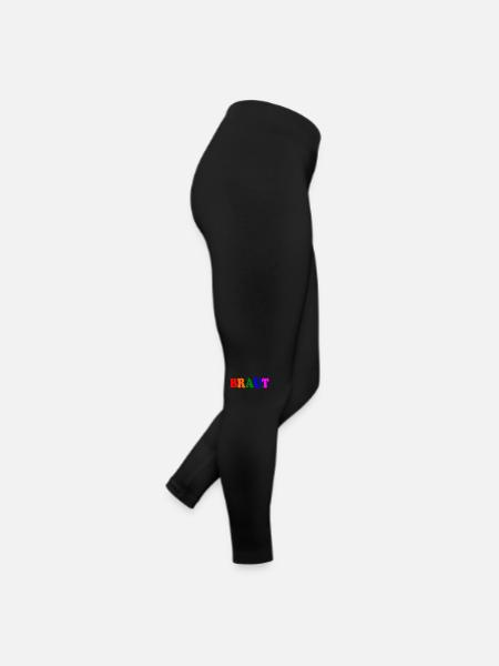 Braut - Frauen Jersey Leggings - Schwarz - Rechts