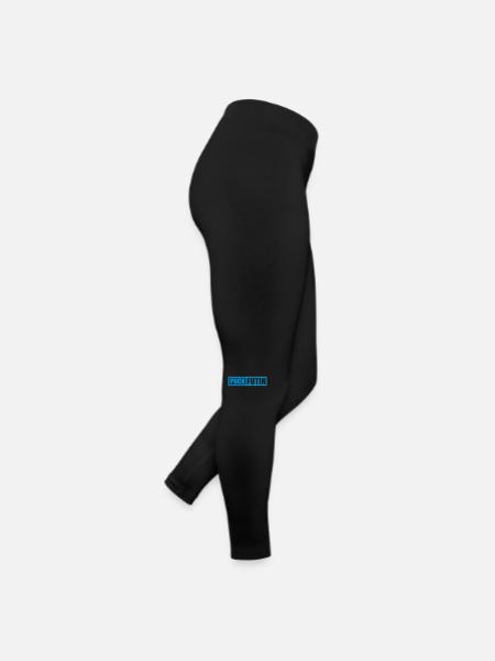 Conception du logo Puck Futin - Legging en jersey Femme - noir - Droite