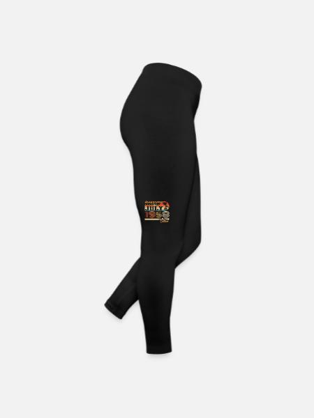 Juli 1958 Juli Geburtstagsgeschenk Juli 1958 - Frauen Jersey Leggings - Schwarz - Rechts