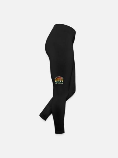 Jahrgang Jahrgang 1953 Retro Geburtstagsgeschenk 1953 - Frauen Jersey Leggings - Schwarz - Rechts
