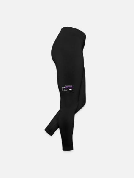1950's Vintage Born Legend 74 Birthday - Women’s Jersey Leggings - black - Right