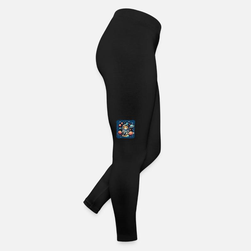 Cosmo, Cat, Astronaut, Space, Kitty Women’s Jersey Leggings