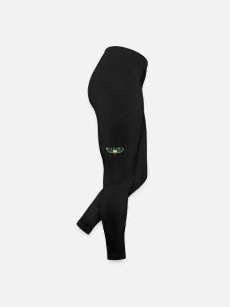 Bulgaria Design – L’amour de la culture - Legging en jersey Femme - noir - Droite