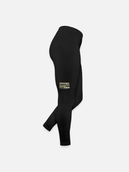 January 1968 | January 1968 Birthday Gift - Women’s Jersey Leggings - black - Right