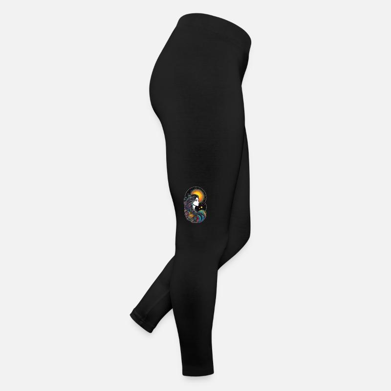 Kosmische Göttin der Schöpfung Frauen Jersey Leggings