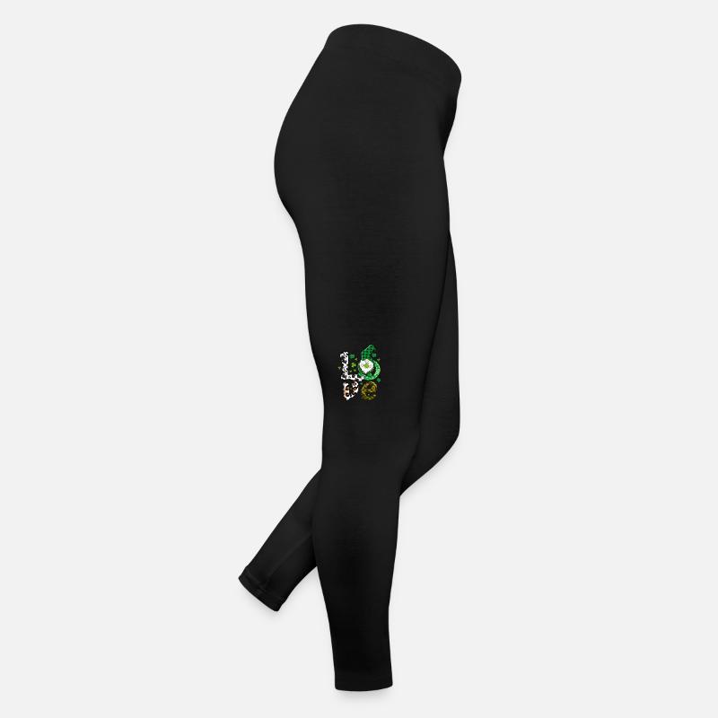 Liebe St. Patrick's Day Gnom, St. Patrick'S Day Frauen Jersey Leggings