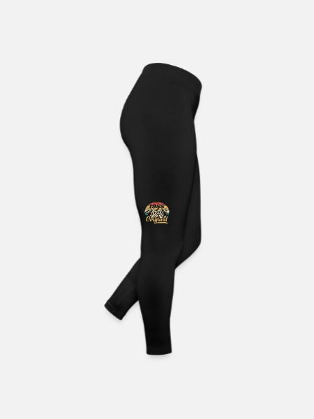 Original 1955 Vintage Anniversaire Cadeau 1955 - Legging en jersey Femme - noir - Droite