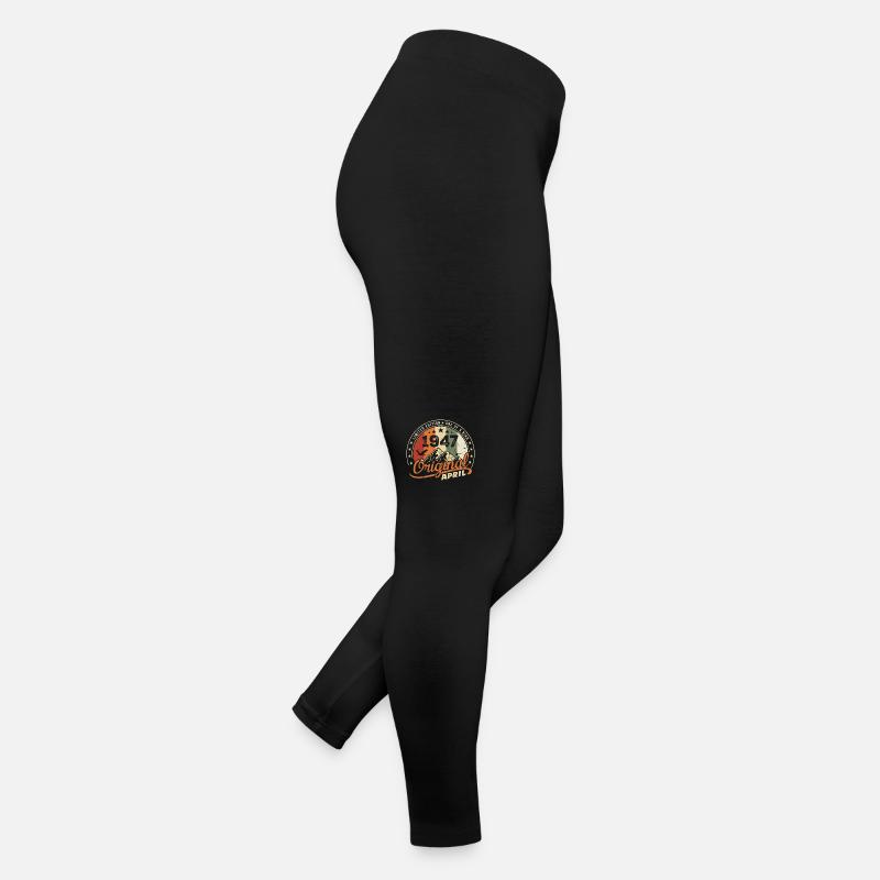 Original Avril 1947 Cadeau Millésime Avril 1947 Legging en jersey Femme
