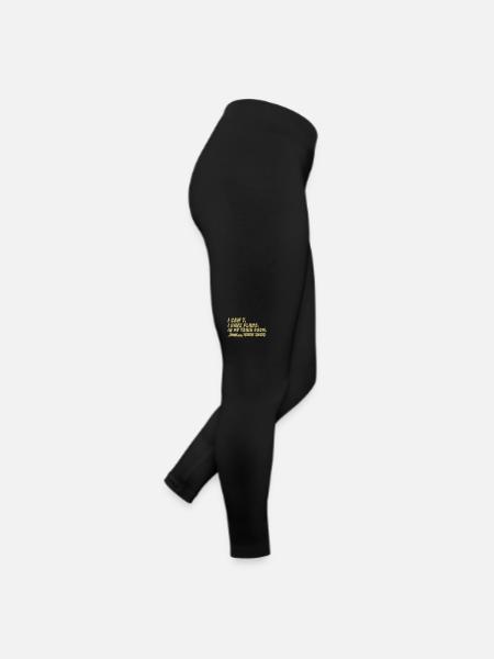 Ich kann nicht, ich habe Pläne in meinem Zugzimmer - Frauen Jersey Leggings - Schwarz - Rechts