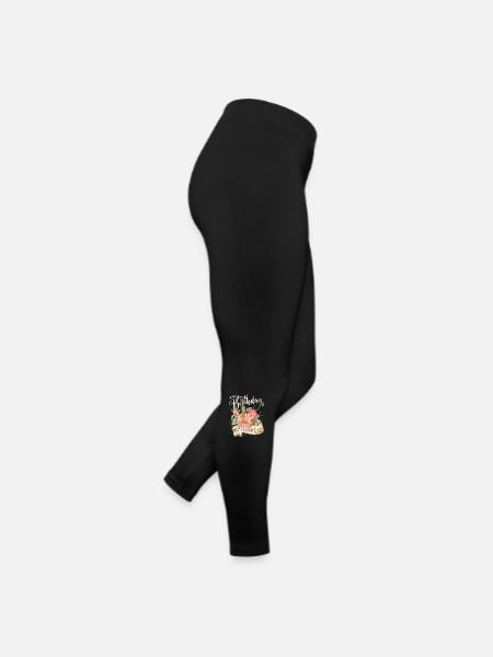 Happy-Birthday, Birthday Granny-Grandma, Grandma-Grandma - Women’s Jersey Leggings - black - Right