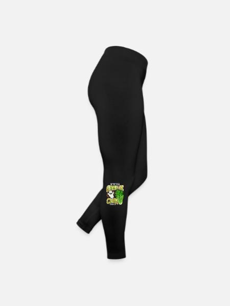 Celery, funny saying I'm-Not-Afraid-Of-Celery - Women’s Jersey Leggings - black - Right