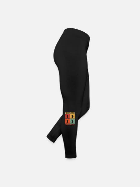 Novembre 1923 Édition limitée - Legging en jersey Femme - noir - Droite