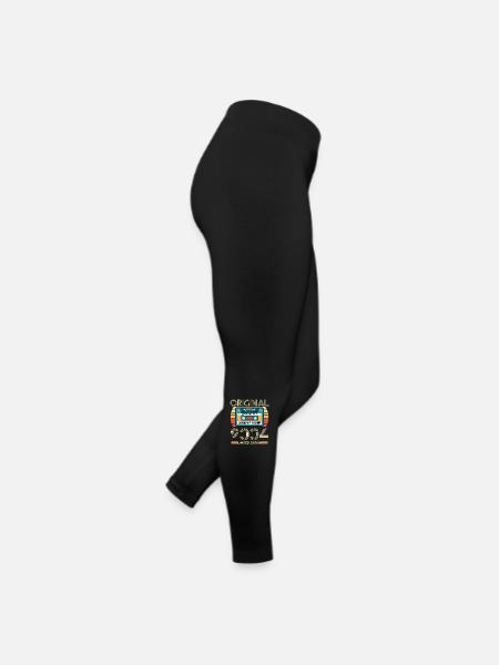 Vintage Geburtstagsgeschenk 2004 Limited Edition - Frauen Jersey Leggings - Schwarz - Rechts