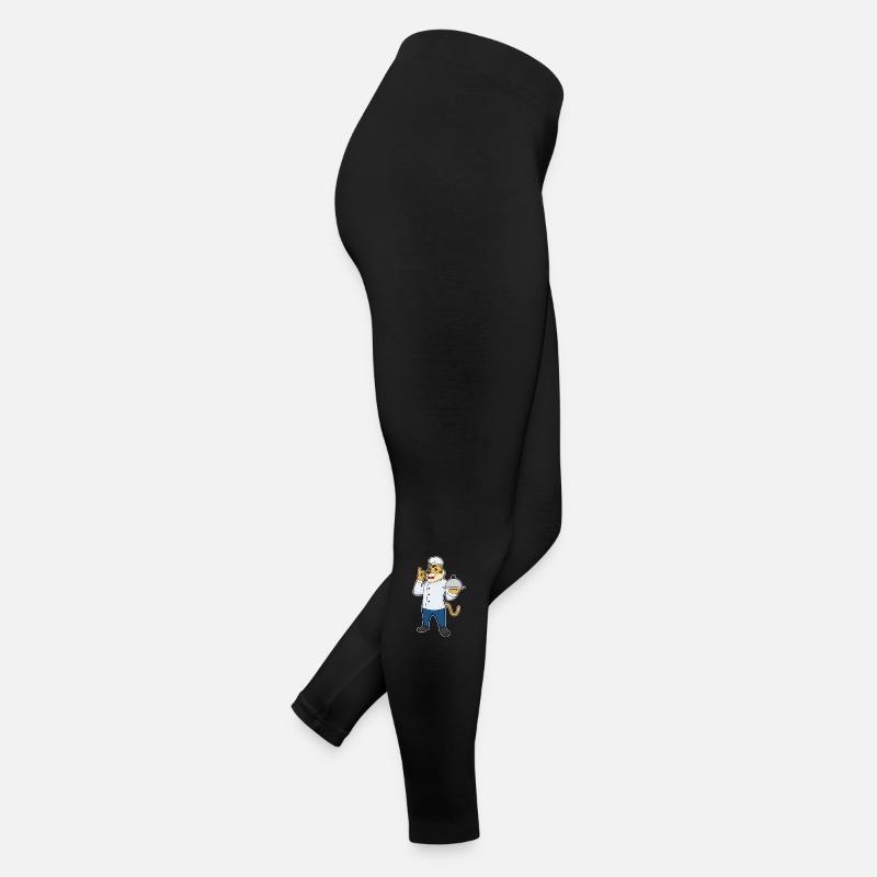 Plateau de service du chapeau de chef Tiger Legging en jersey Femme