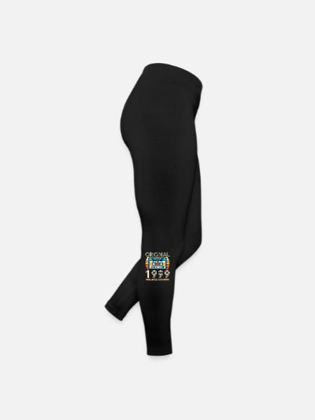 Cadeau D'anniversaire Vintage 1999 Original - Legging en jersey Femme - noir - Droite