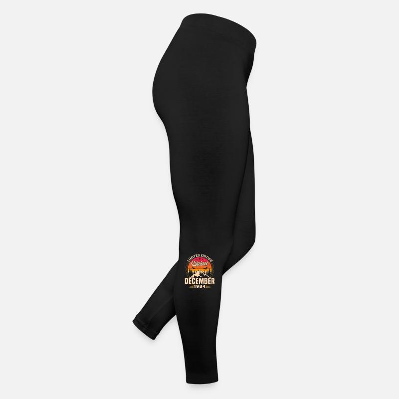 Geburtstagsgeschenk geboren im Dezember 1984 Frauen Jersey Leggings