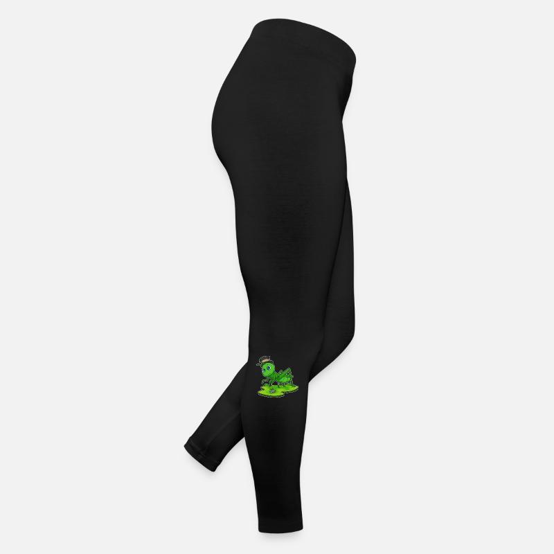 Raupe Gentleman Hut Frauen Jersey Leggings