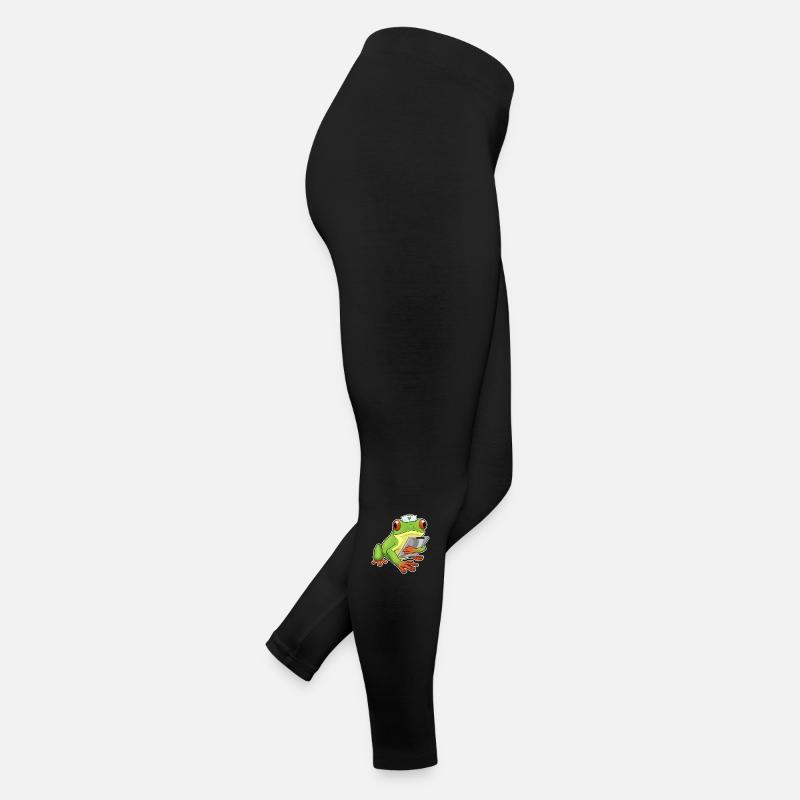 Infirmière grenouille Legging en jersey Femme
