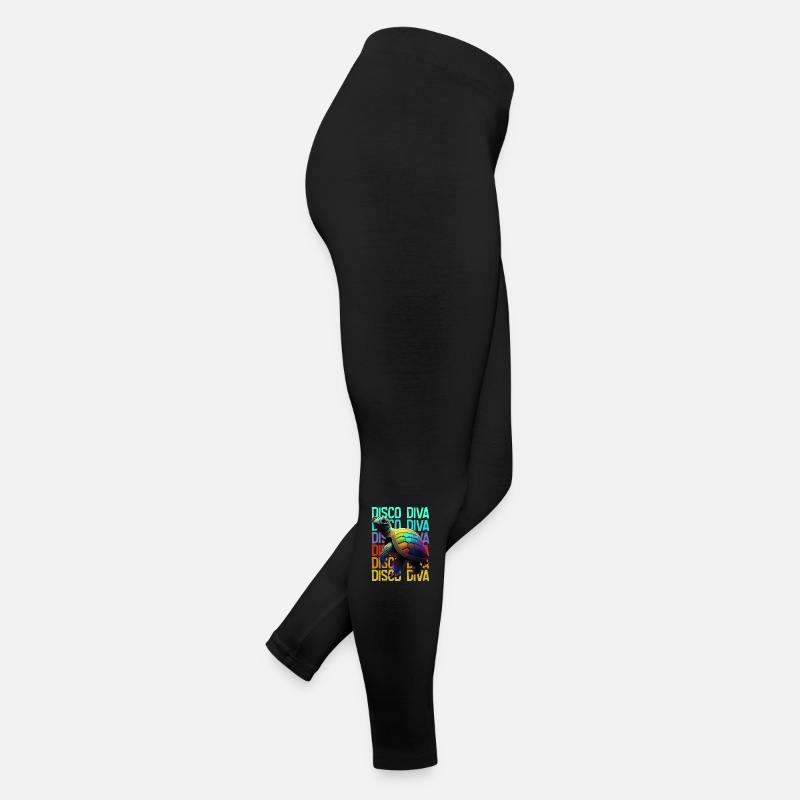 Turtle Disco Diva Legging en jersey Femme