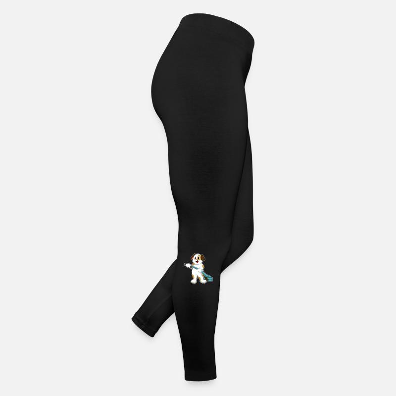 Extincteur pompier chien Legging en jersey Femme