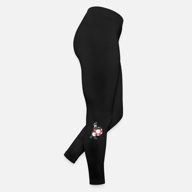Penguin Poker Poker Chips Women’s Jersey Leggings