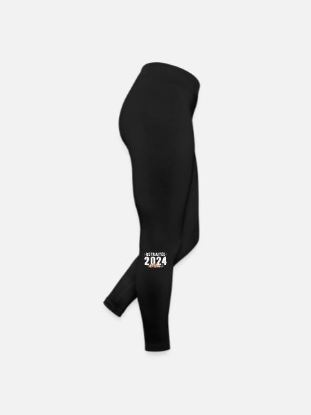 Retraitée 2024 - Legging en jersey Femme - noir - Droite