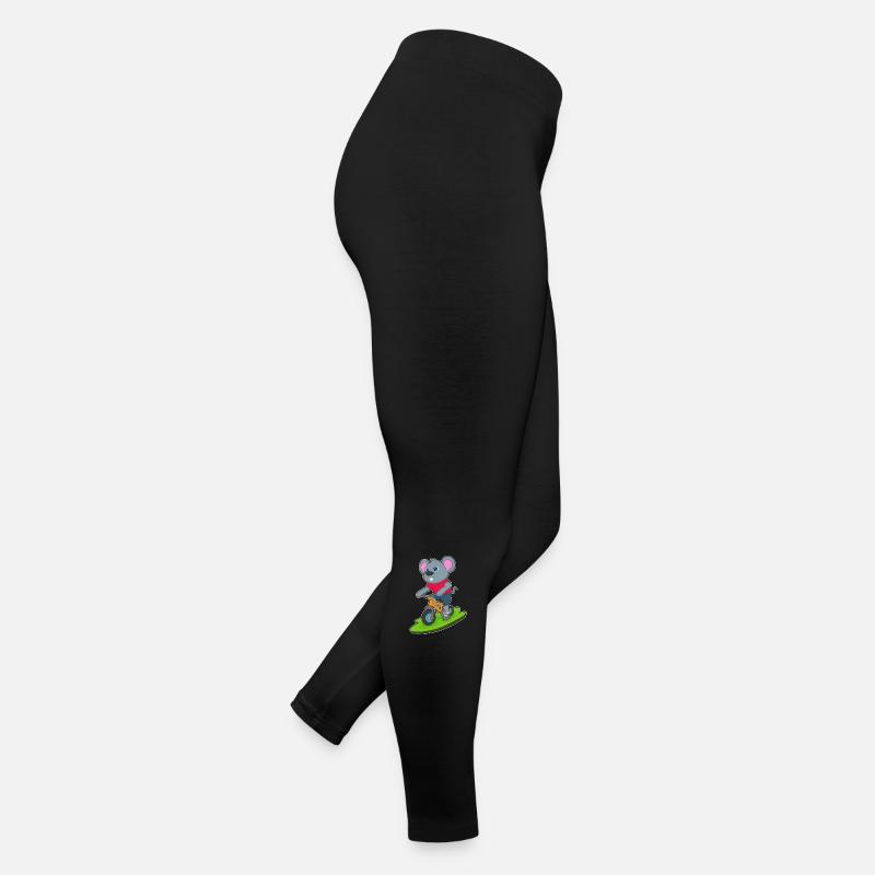 Mouse Bike Women’s Jersey Leggings