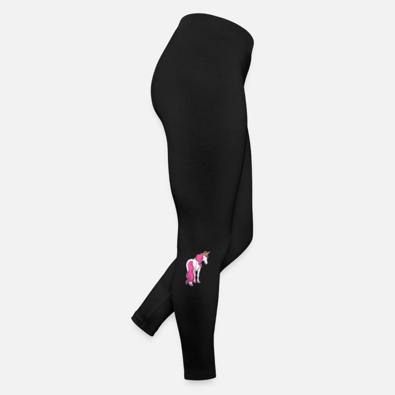 Couronne de reine licorne Legging en jersey Femme