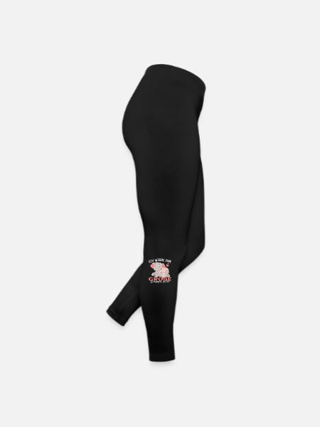 Ich Werde eine Große Schwester 2024 - Frauen Jersey Leggings - Schwarz - Rechts