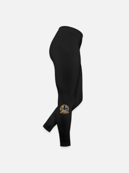 September 1990 Vintage Retro Jubiläumsgeschenk - Frauen Jersey Leggings - Schwarz - Rechts