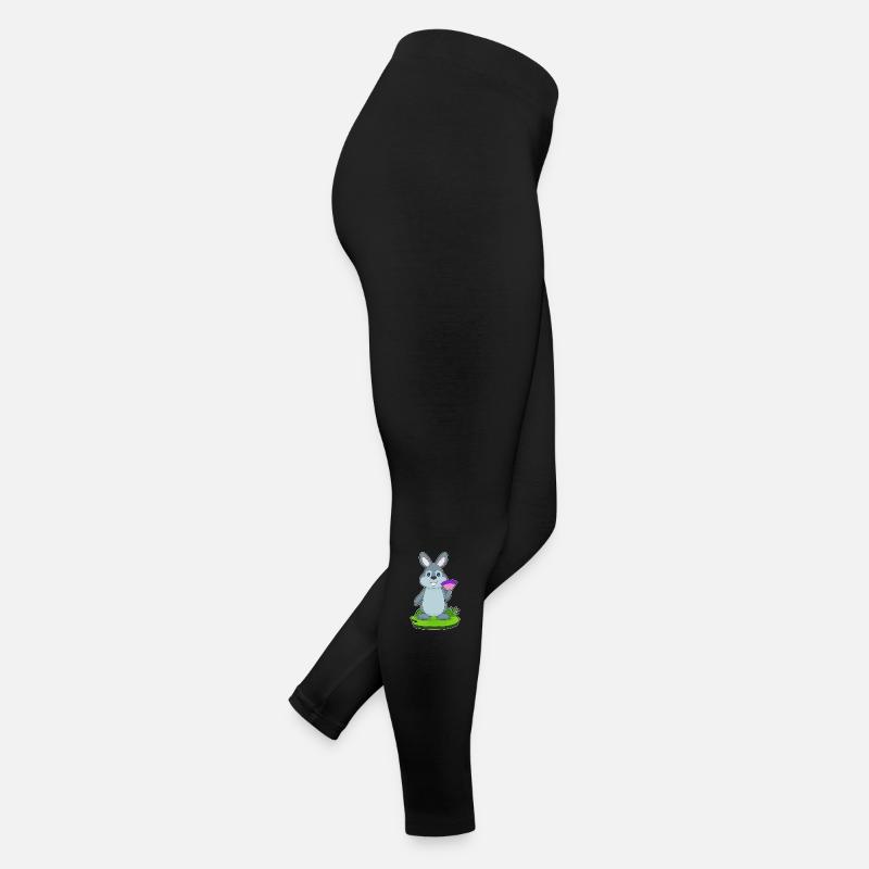 Rabbit hand fan Women’s Jersey Leggings