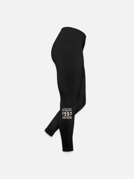 made in 1993 and looking this good - Women’s Jersey Leggings - black - Right