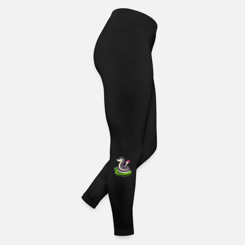 Schlange Maler Pinsel Malen Frauen Jersey Leggings