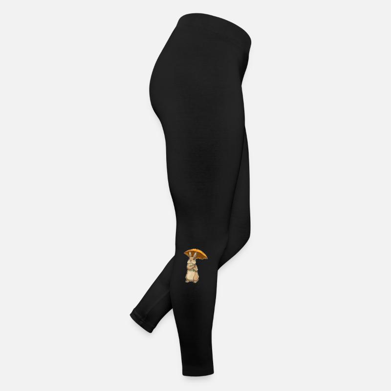 Hase Regen Regenschirm Frauen Jersey Leggings