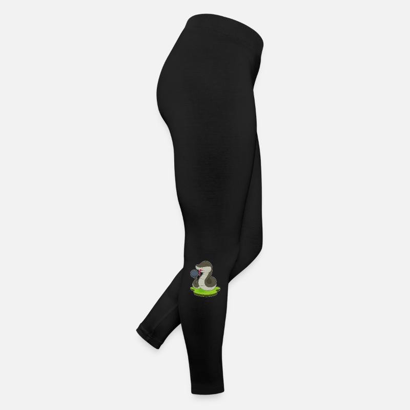 Schlange Bowling Bowlingkugel Frauen Jersey Leggings